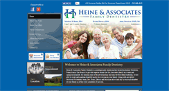 Desktop Screenshot of heinefamilydental.com